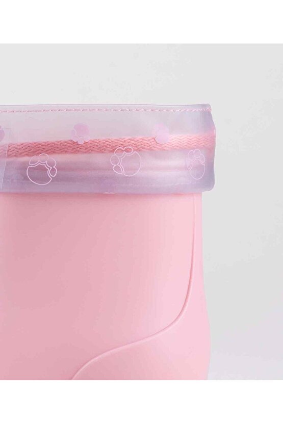 CC332 Bimbi Elefante Borreguito Kürklü Yağmur Çizmesi Pembe