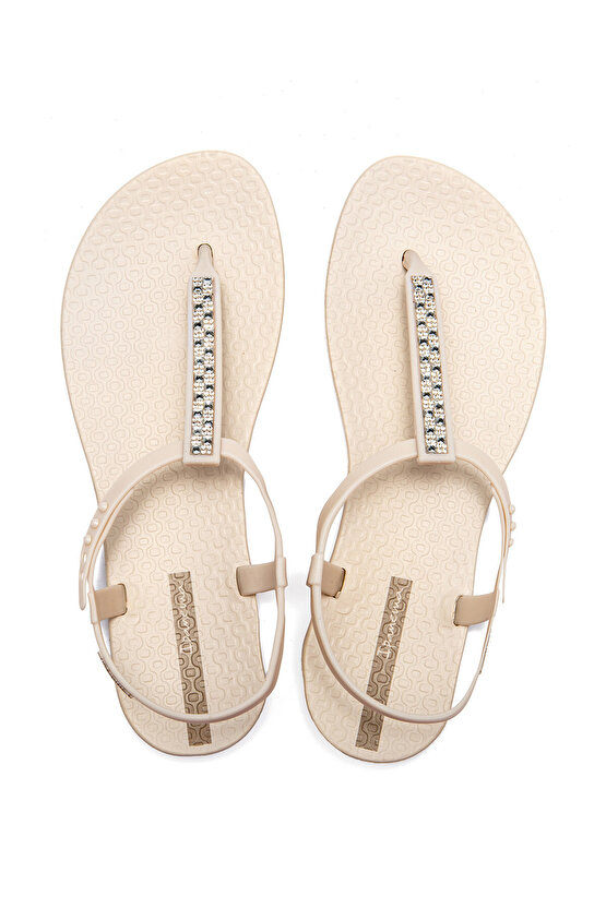 Class Chic Kadın Sandalet Bej 3542