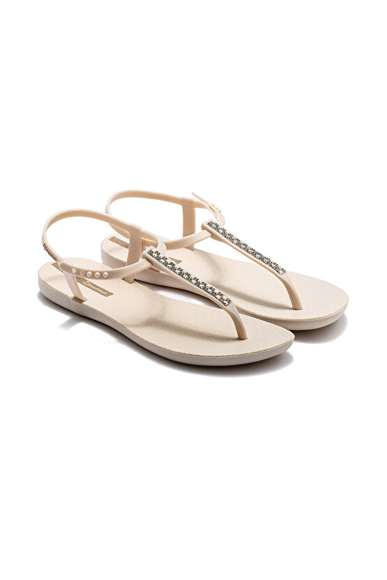 Class Chic Kadın Sandalet Bej 3542