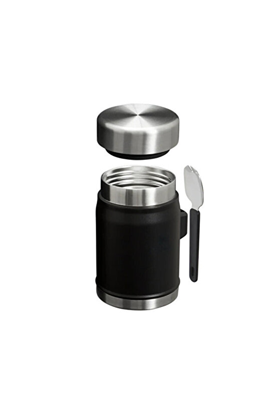 The Legendary Food Jar + Spork 0.4L Yemek Termosu 10-11353-0105 Siyah