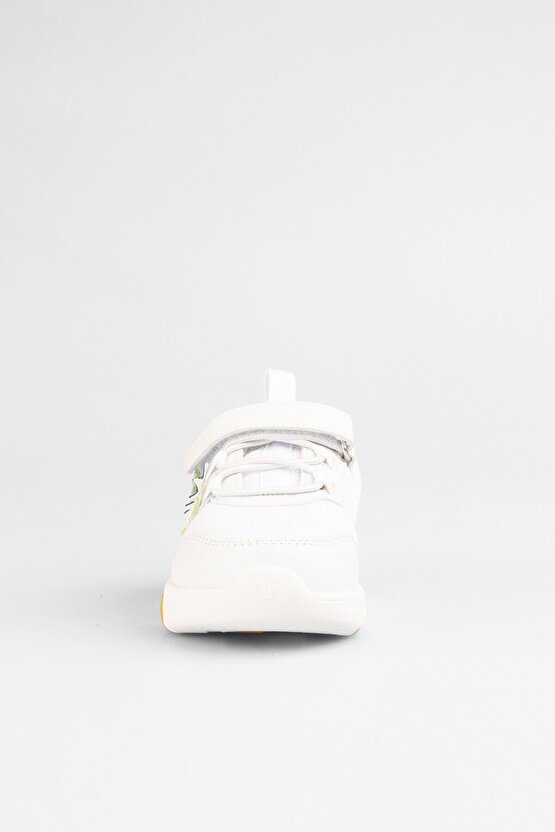 Number Ortopedik Taban Beyaz-Mavi Çocuk Sneaker