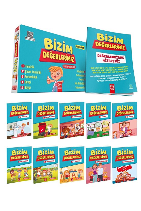 Bizim Değerlerimiz Hikaye Serisi - 10 Kitap