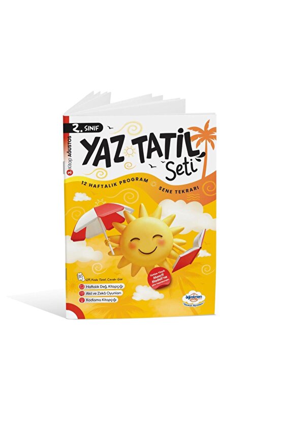 2.Sınıf Yaz Tatil Kitabı Seti - Öğretmenevde Yayınları (2025-2026)