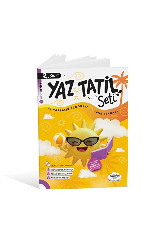 2.Sınıf Yaz Tatil Kitabı Seti - Öğretmenevde Yayınları (2025-2026)