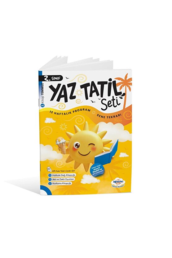 2.Sınıf Yaz Tatil Kitabı Seti - Öğretmenevde Yayınları (2025-2026)