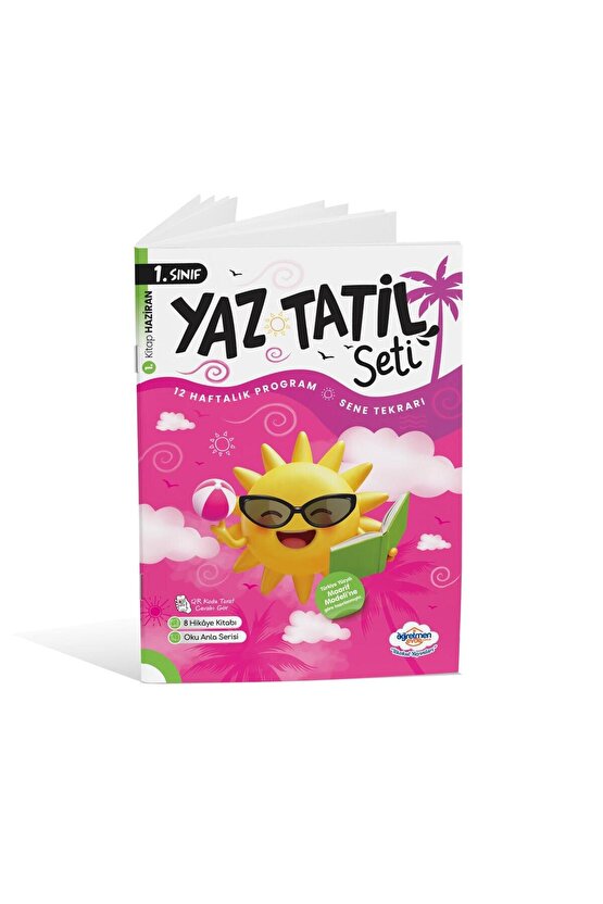 1.Sınıf Yaz Tatil Kitabı Seti - Öğretmenevde Yayınları (2025-2026)