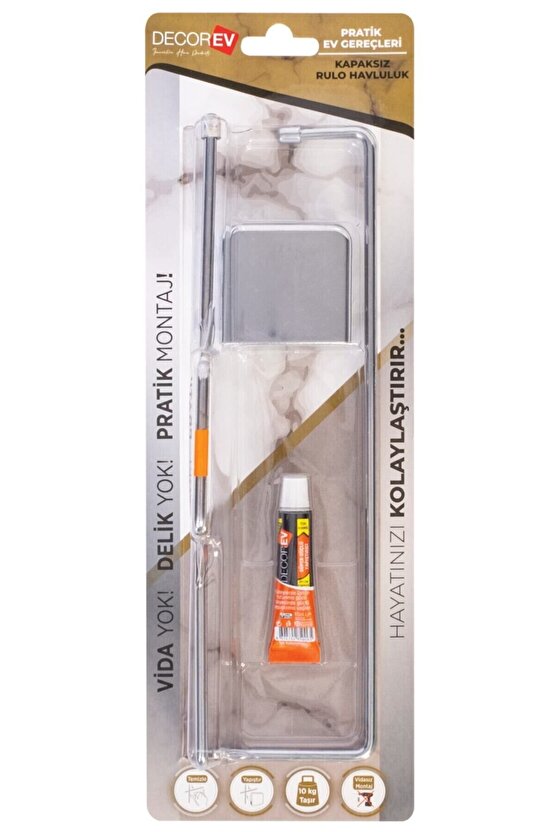 Rulo Havluluk Dc-4776 Krom Kapaksız