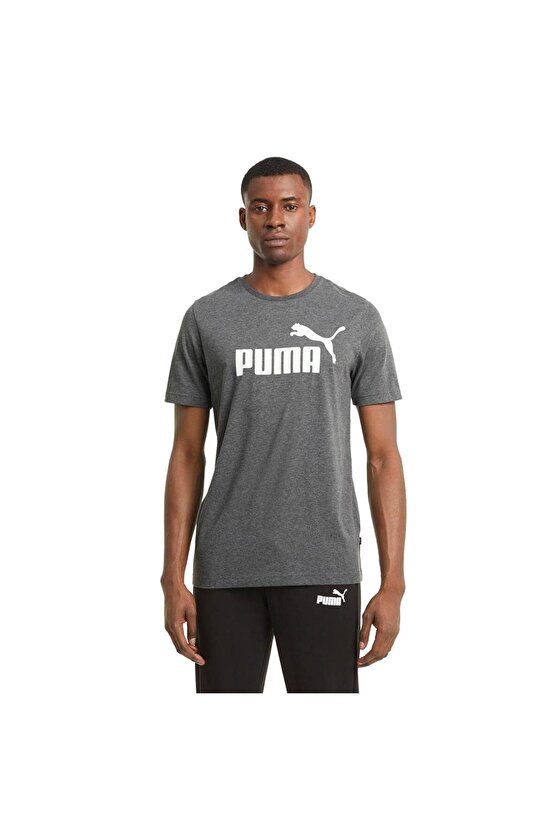Ess Heather Tee 586736-01 Gri Tişört