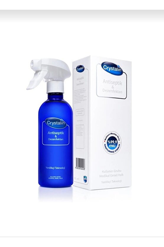 Crystalin 400 Ml Antiseptik Dezenfektan (İnsan Sağlığı İçin)