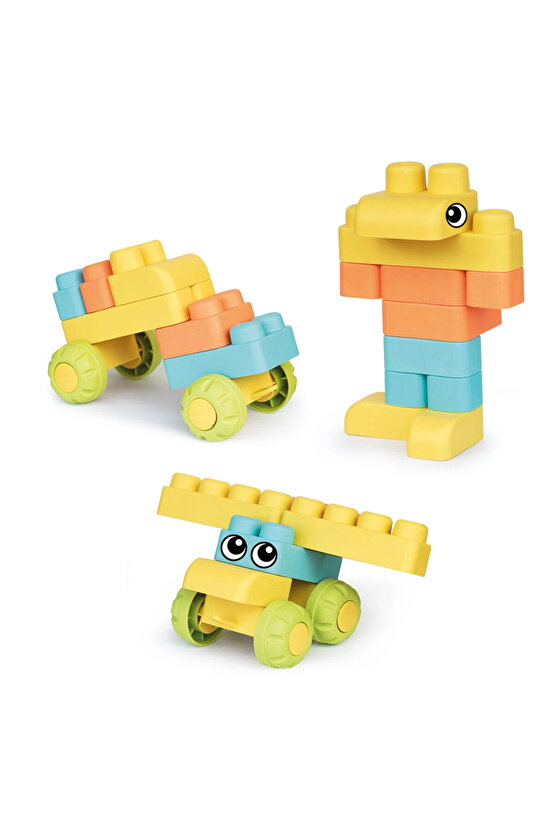 Yumuşak Soft Maxi Bloklar (23 Parça) - Soft Yumuşak Bloklar - Büyük Soft Lego Oyuncakları - Yumuşak