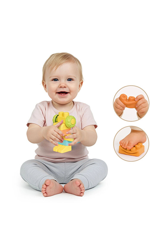 Yumuşak Soft Maxi Bloklar (23 Parça) - Soft Yumuşak Bloklar - Büyük Soft Lego Oyuncakları - Yumuşak