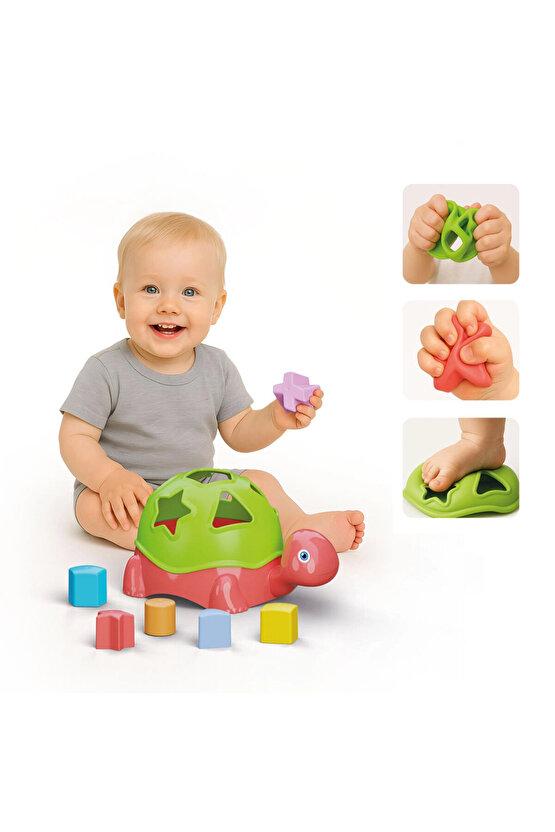 Yumuşak Kaplumbağa BulTak - Bebek Oyuncakları - Bultak Oyuncak Eğitici Oyuncak - Yumuşak Lego - Soft