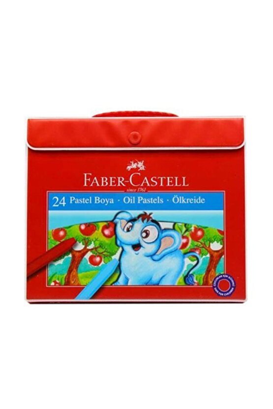 Faber-castell Pastel Boya Çantalı 24lü
