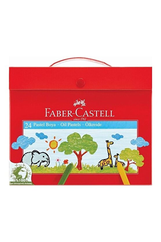 Pastel Boya 24 Lü Çantalı