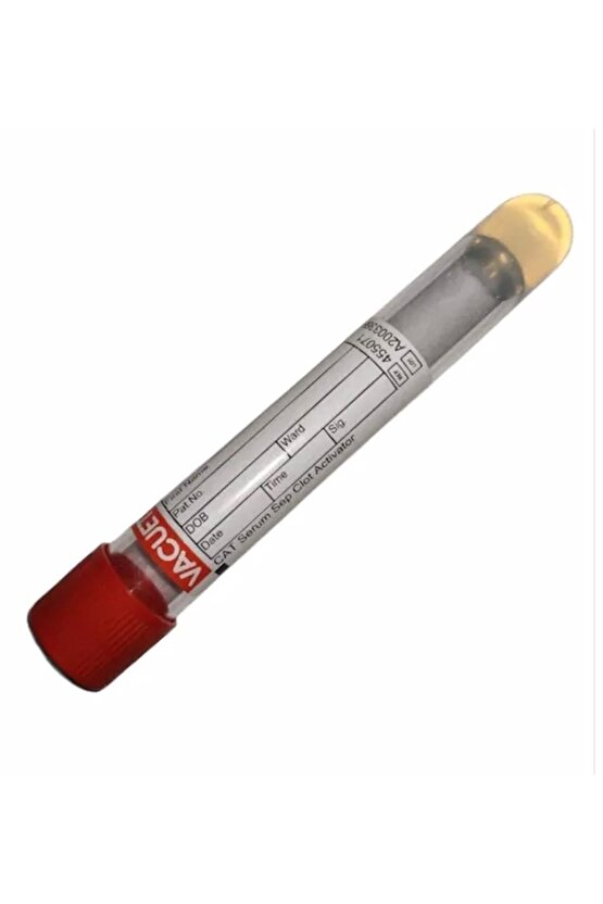 Kan Alma Tüpü Jelli 8 Ml Clot Aktivatör