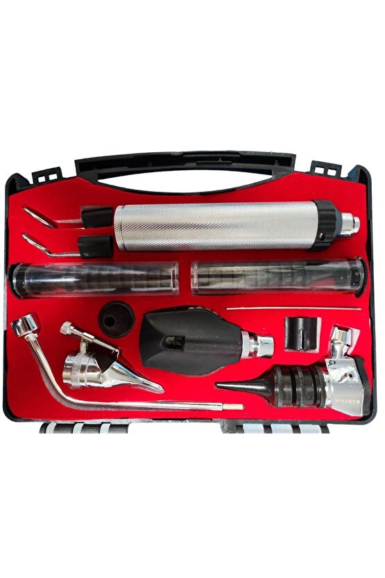 Lüx Diagnostik Set Ent Otoskop-Oftalmaskop Set
