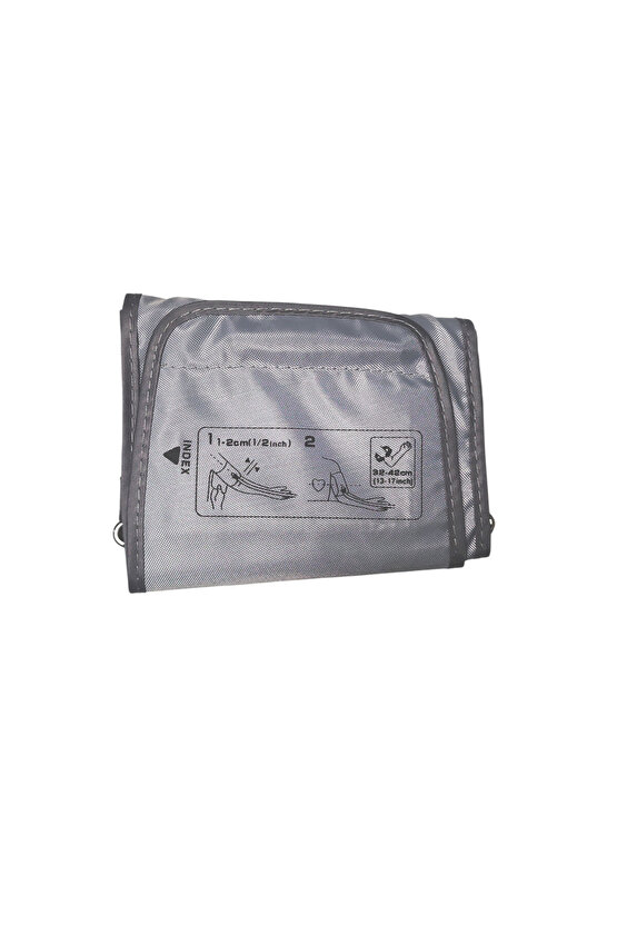 Tansiyon Aleti Mansonu Yetiskin Large Gri Tek Hortum Omron Tip 5mm Konnektorlu 32 42 Cm