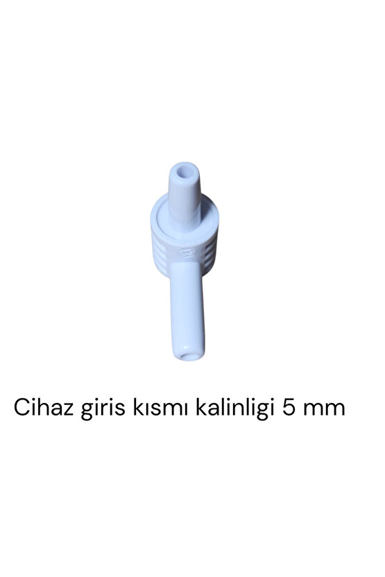 Dijital Tansiyon Aleti Konnektör Jak Bağlantı Aparatı Beyaz L Tıp 5 Mm