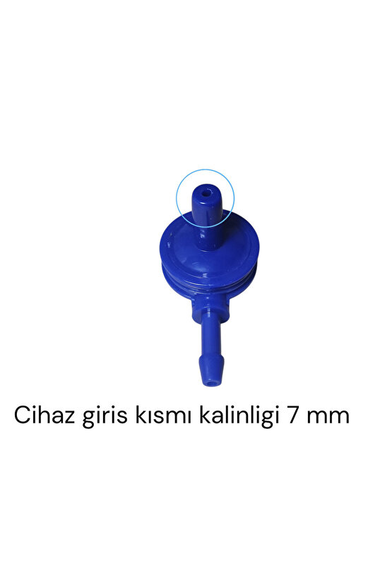 Dijital Tansiyon Aleti Konnektör Jak Bağlantı Aparatı Mavi Omron Tıp 7 Mm