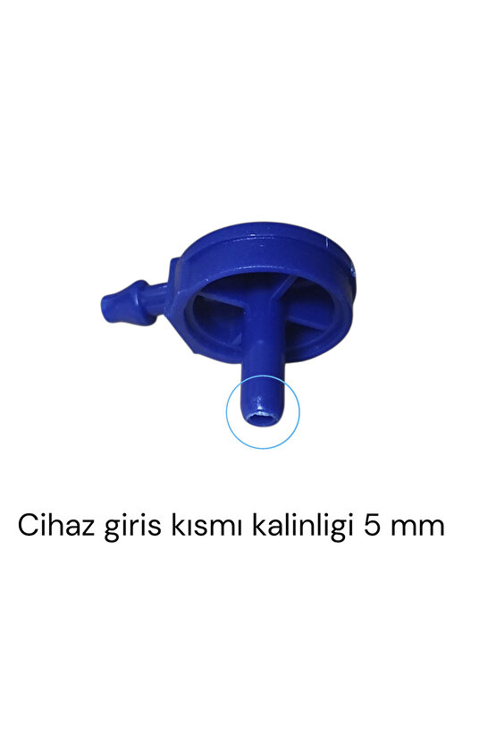Dijital Tansiyon Aleti Konnektör Jak Bağlantı Aparatı Mavi Omron Tıp 5 Mm