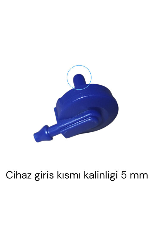 Dijital Tansiyon Aleti Konnektör Jak Bağlantı Aparatı Mavi Omron Tıp 5 Mm