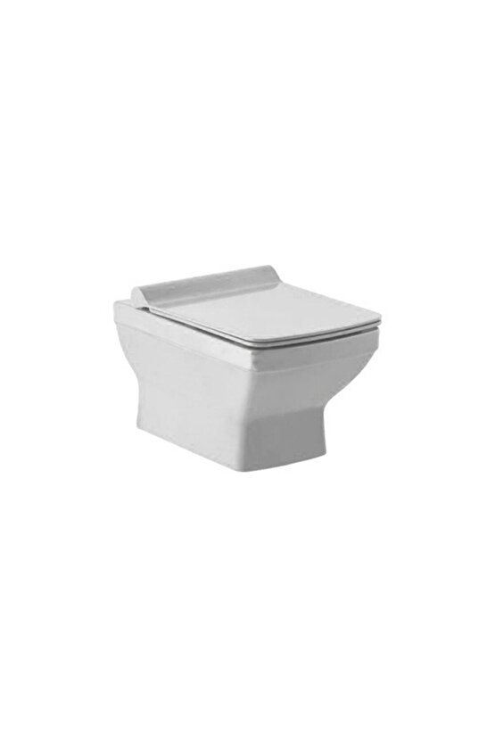 Silva Kanallı Asma Klozet A041040h, Yavaş Kapak
