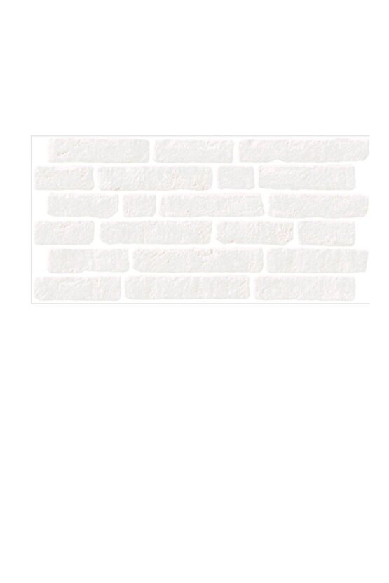 Brick Beyaz Yer Duvar Seramiği