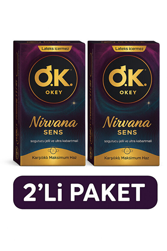 Nirvana Sens Prezervatif 8*2