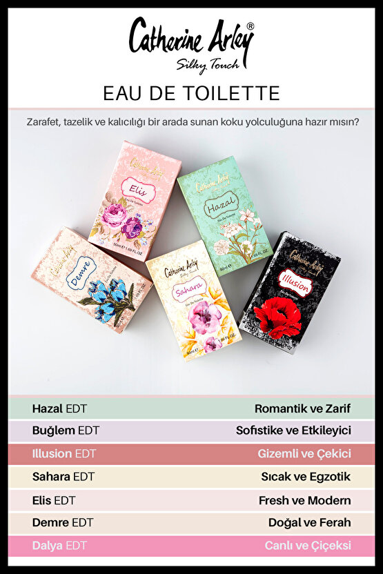 Demre Edt Kadın Parfüm 50ml