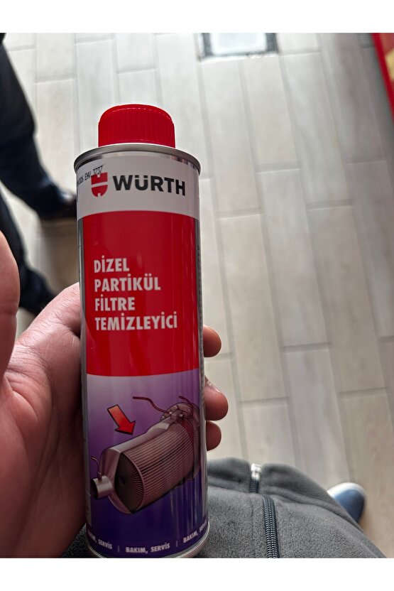 WÜRTH DİZEL PARTİKÜL FİLTRE TEMİZLEYİCİ PARTİKÜL FİLİTRE KORUYUCU 300ML