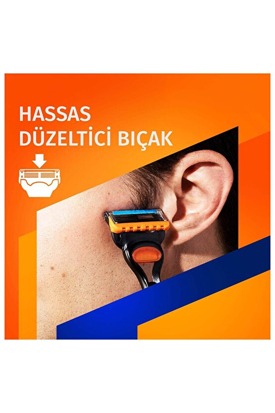 Fusion5 Tıraş Makinesi ve Yedek Bıçağı 5li + Tıraş Bıçağı Standı