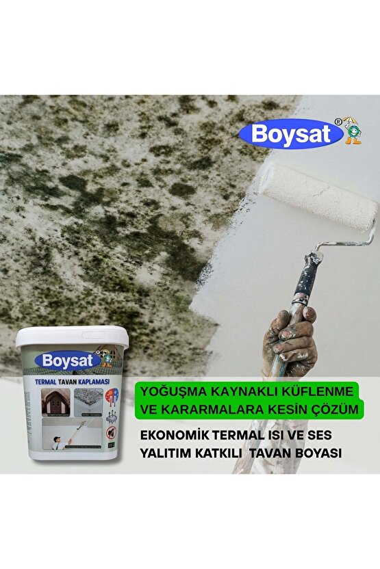 Termal Isı Yalıtımlı Tavan Boyası 10 Lt.