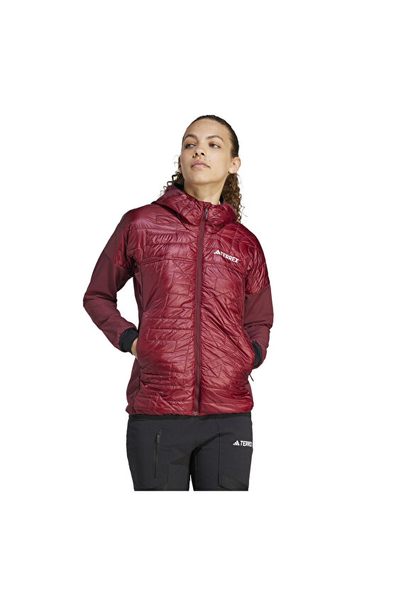 IB4202-K adidas W Xpr Var Hyb J Kadın Ceket Bordo
