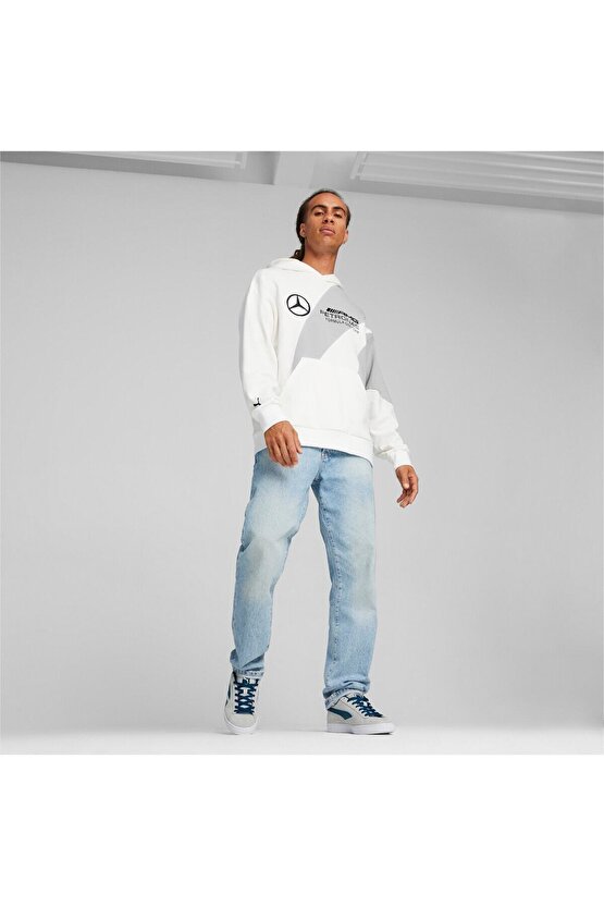 Mercedes-AMG Petronas Motorsport Statement Erkek Kapüşonlu SWEATSHIRT