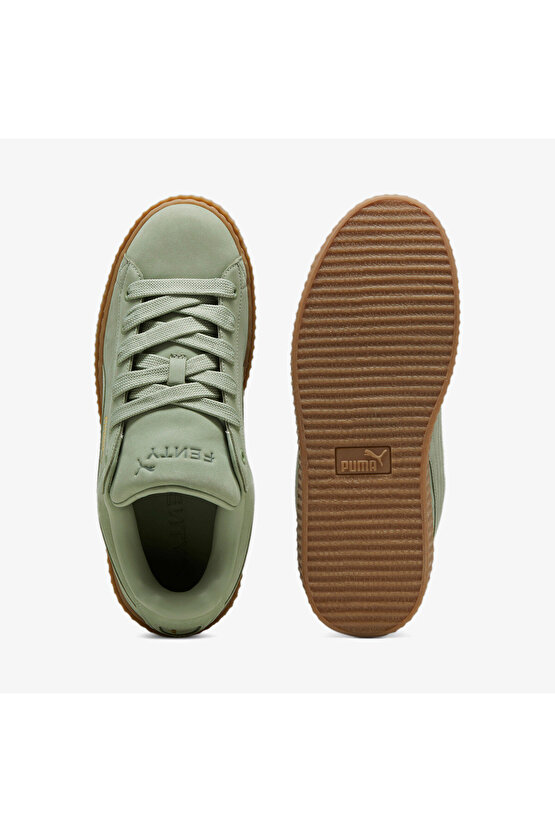 Creeper Phatty Nubuck Unisex Yeşil Spor Ayakkabı