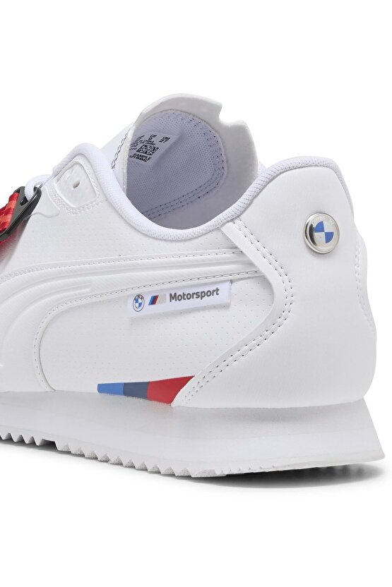 308617 BMW MMS Roma Stradale Erkek Spor Ayakkabı BEYAZ