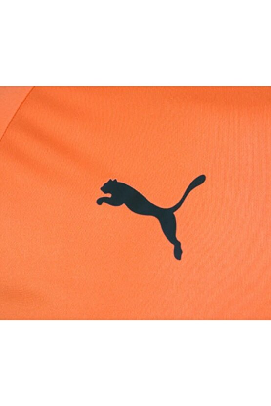Erkek Lıga Core Şort Ss Running Jersey Turuncu