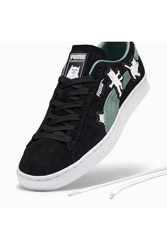 Suede Black Ripndip Erkek Sneaker