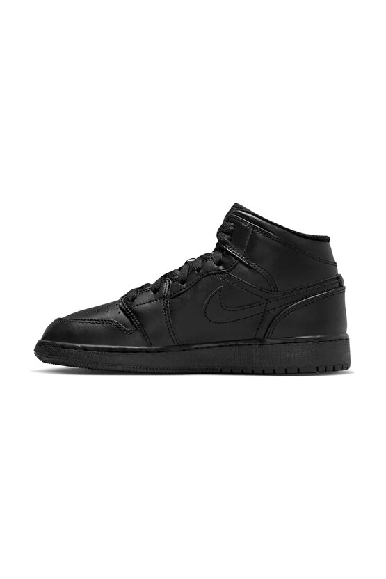 AİR JORDAN 1 MID (GS) SİYAH
