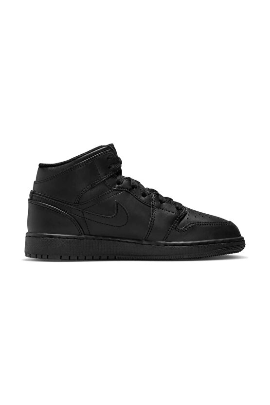 AİR JORDAN 1 MID (GS) SİYAH