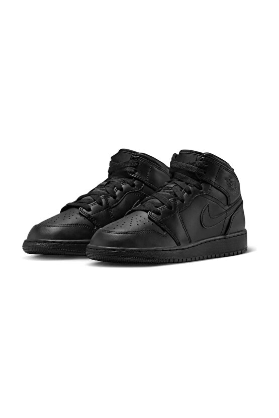 AİR JORDAN 1 MID (GS) SİYAH