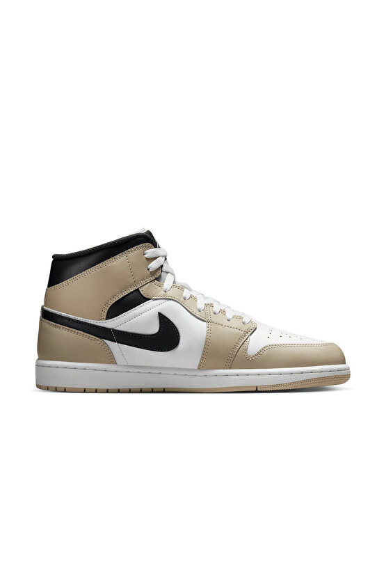 Air Jordan 1 Mid Summit White Erkek Sneaker