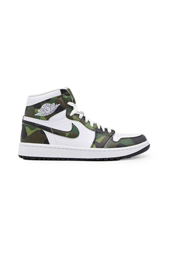 Air Jordan 1 High Golf Camo Erkek Sneaker