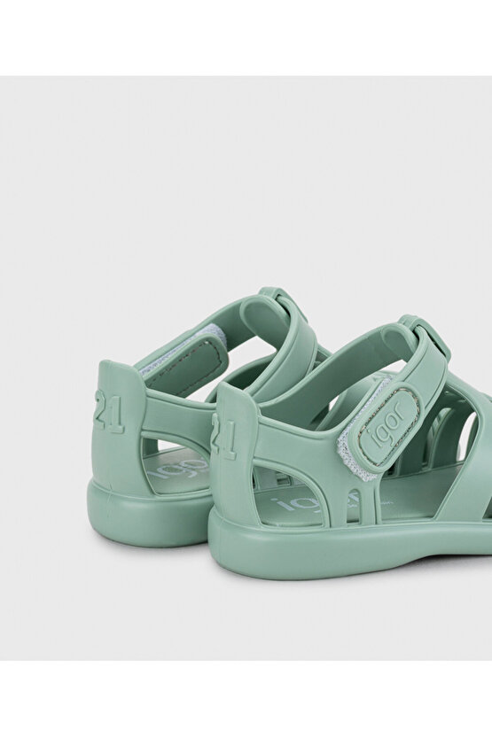 Tobby Solid Çocuk Günlük Sandalet S10271-361  Matcha