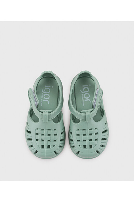 Tobby Solid Çocuk Günlük Sandalet S10271-361  Matcha
