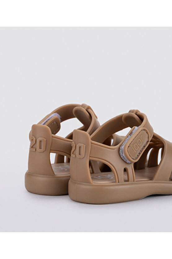 Tobby Solid Çocuk Günlük Sandalet S10271-183  Taupe