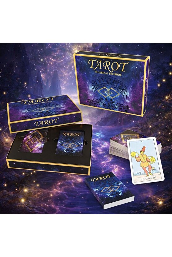 STAR TAROT OYUN KARTI ( Taslama Kutu )