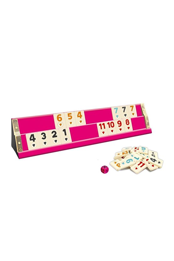 PINK AHŞAP OKEY TAKIMI (Pembe Okey Takımı)