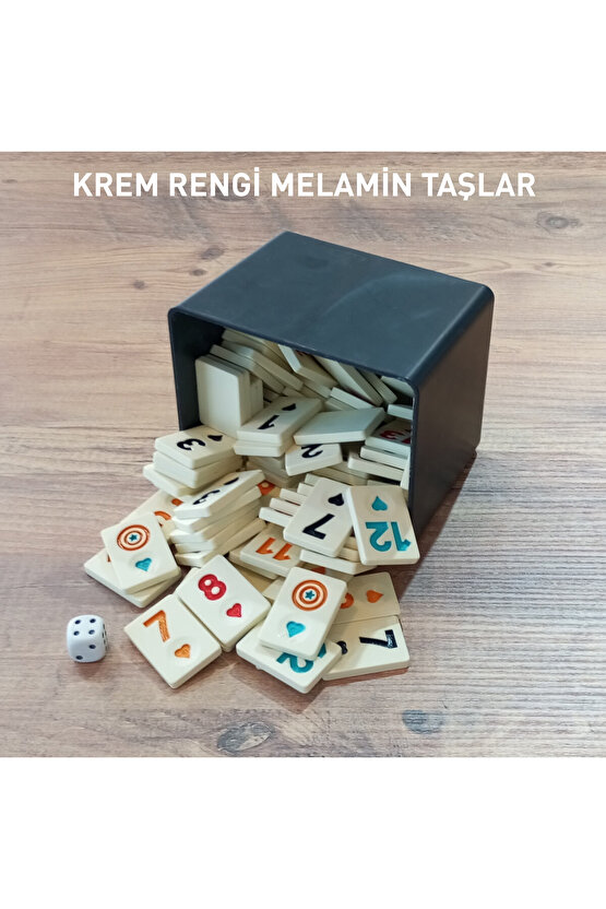 Altın Inci Ahşap Okey Takımı