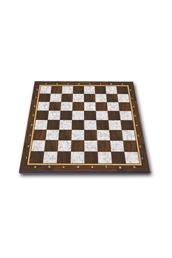 Satranç Sehpası Polyester Sedef (50x50 Cm)